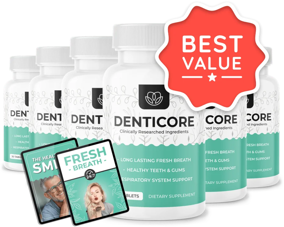 DentiCore 6-bottle collection — best value oral health package